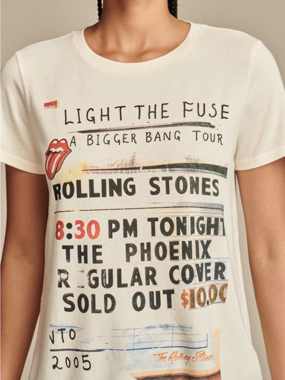 Rolling Stones Light The Fuse Classic Crew